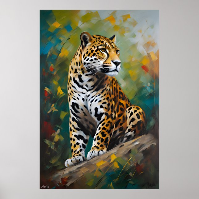 Pôster | Jaguar | Arte (Frente)