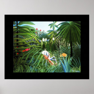 Poster Jaguar do un da paridade do attaque de Cheval da