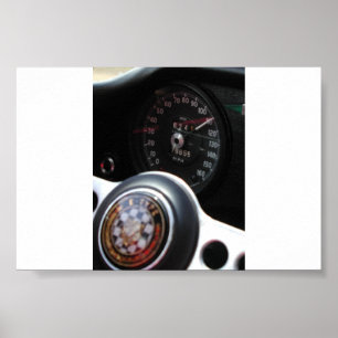 Poster Jaguar Em Velocidade