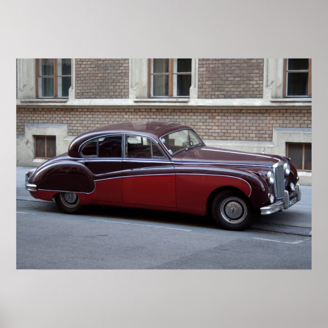 Poster Jaguar Mark IX (Frente)