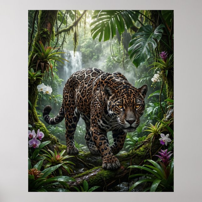 Poster Jaguar Pimenta Preta (Frente)
