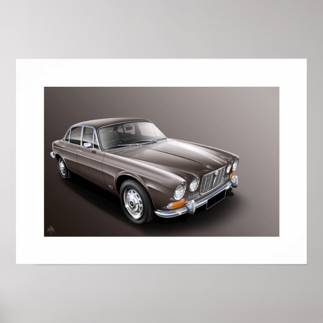 Poster Jaguar XJ-6 (Frente)