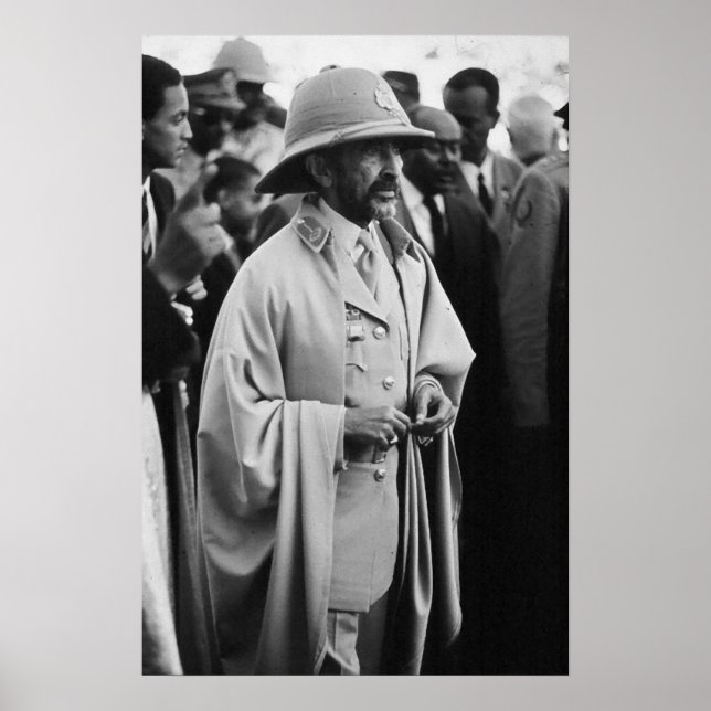 Poster Jah Rastafari Rasta Livity INI One Love Roots Art  (Frente)