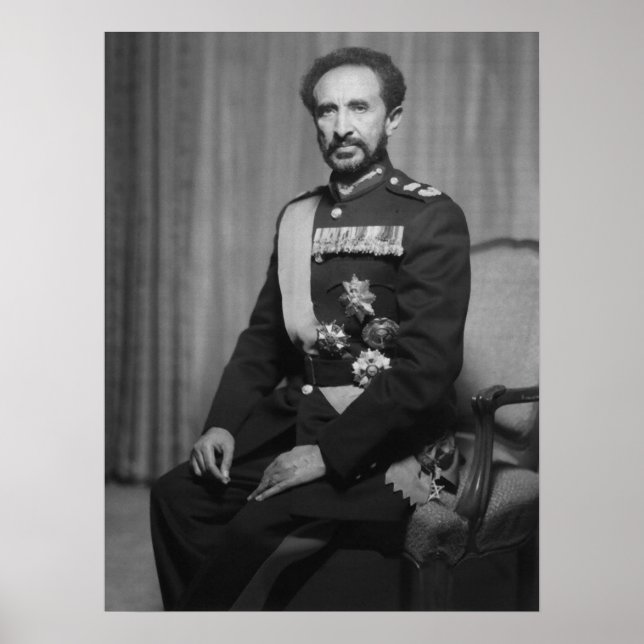 Poster Jah Rastafari Rasta Livity INI One Love Roots Post (Frente)