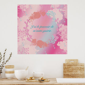 Poster J'ai le pouvoir de m'auto-guérir