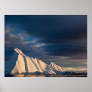 Poster Jakobshavn Isfjord Groenlândia