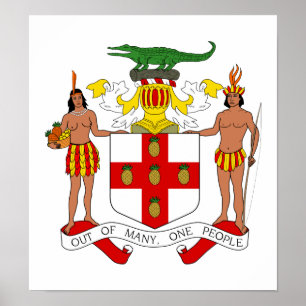 Poster Jamaica Casaco De Armas