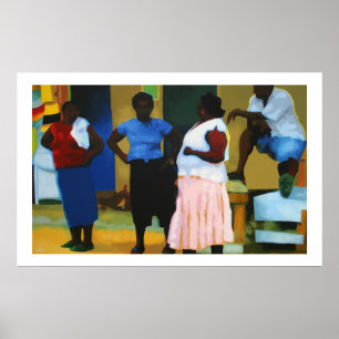 Pôster Jamaicanos em Negril