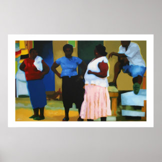 Pôster Jamaicanos em Negril