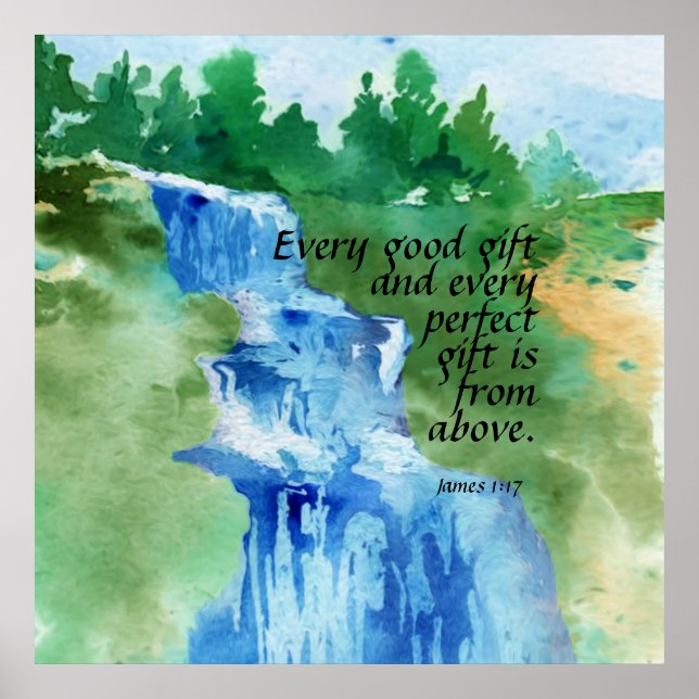 Poster James 1:17 (Frente)