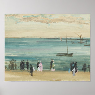 Pôster James Abbott McNeill Whistler - Pier de Southend