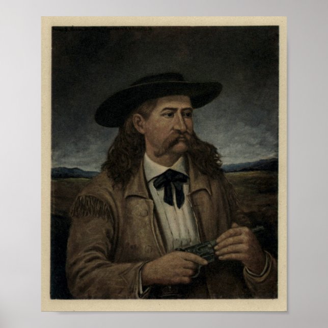 Poster James Butler Wild Bill Hickok (Frente)