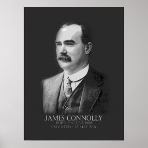 Poster James Connolly Easter 1916 Irish Republican