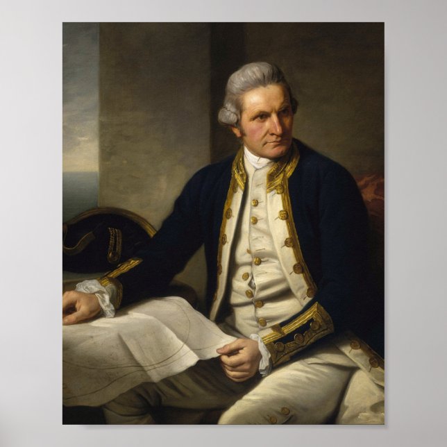 Poster James Cook Portrait (Frente)