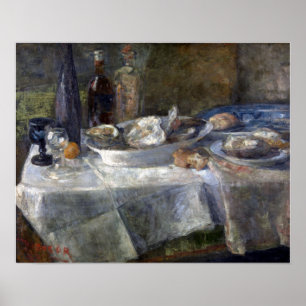 Poster James Ensor ainda vive com ostras