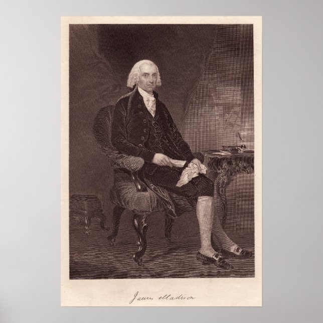Pôster James Madison (Frente)