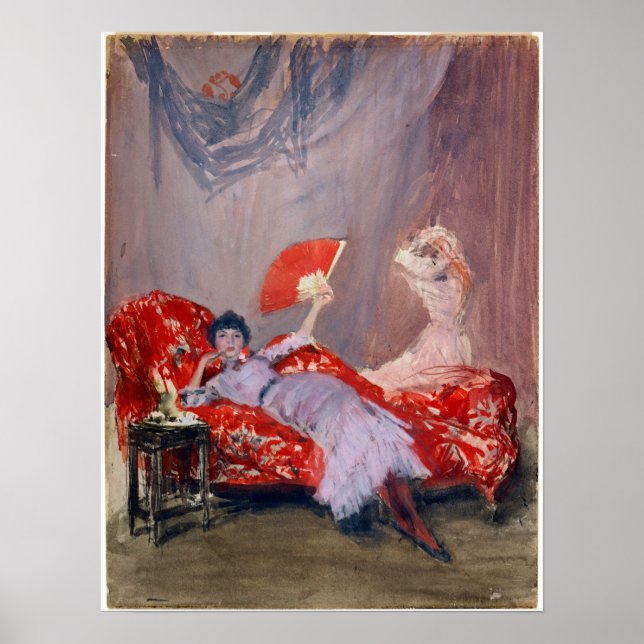 Pôster James McNeil Whistler Milly Finch (Frente)