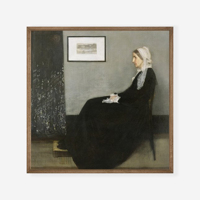 Poster James McNeill Whistler Retrait Mãe do Assobiador (Criador carregado)