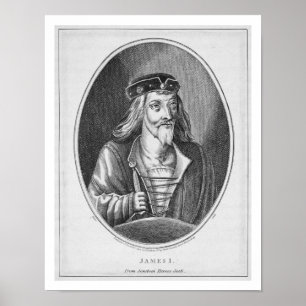 Pôster James mim (1394-1437), rei de Scotland, de Johnst