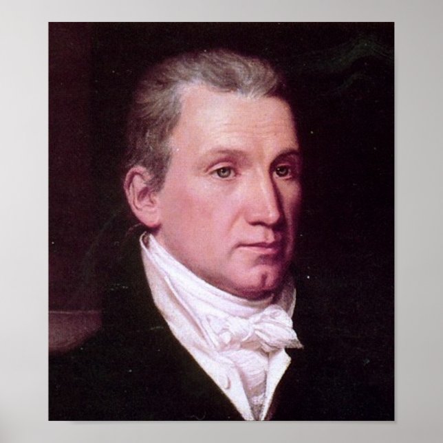 Pôster James Monroe (Frente)