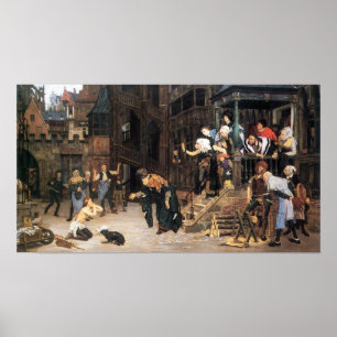 Pôster James Tissot - A volta do filho pródigo