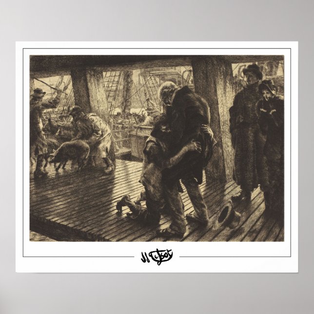 Poster James Tissot Arte Fina #166 (Frente)