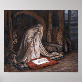 Pôster James Tissot é "O Nascimento do Nosso Senhor Jesus