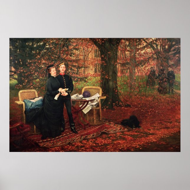 Poster James Tissot | Empress Eugenie & Eugene-Louis Napo (Frente)