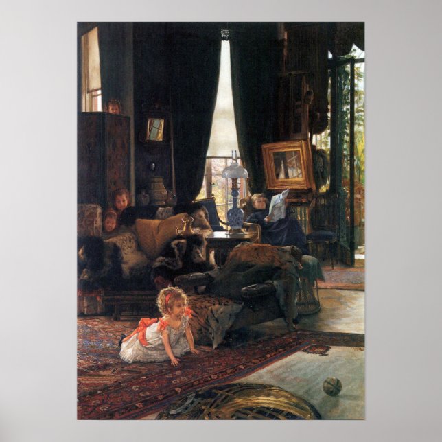 Poster James Tissot - Esconda-se e procure (Frente)