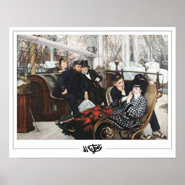 Poster James Tissot Fine Art #445 (Frente)