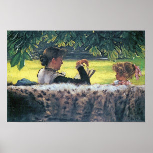 Pôster James Tissot - Uma história lida