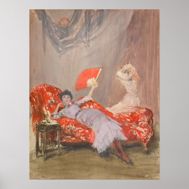 Poster James Whistler - Milly Finch (Frente)