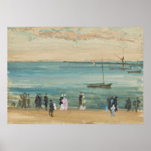 Poster James Whistler - Pier de Southend