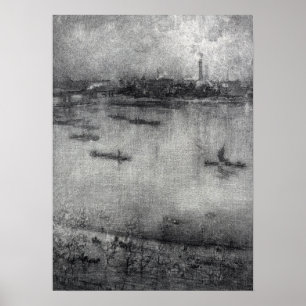 Poster James Whistler The Thames