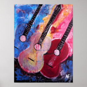 Poster Jamming be Goode Pintura por Alfred Fox