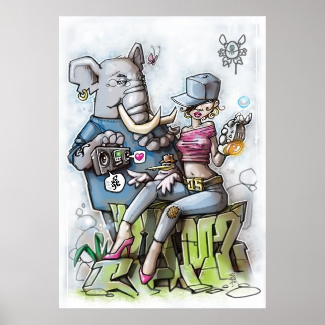 Pôster Jamz-Ilustrado1 (Frente)