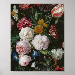 Poster Jan Davidsz. De Heem - A Vida Estática Com Flores