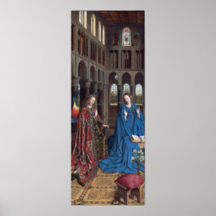 Poster Jan van Eyck Anunciação