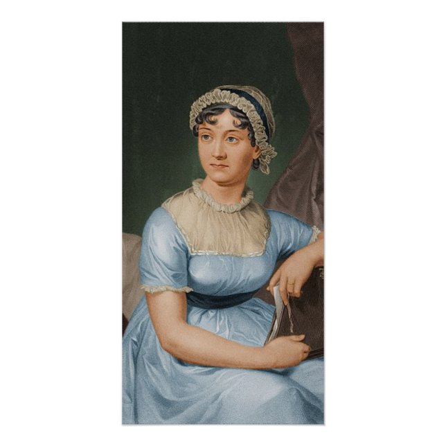Pôster Jane Austen  (Frente)
