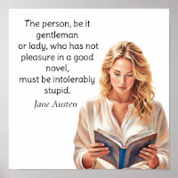 Jane Austen cita... insuportavelmente estúpida.