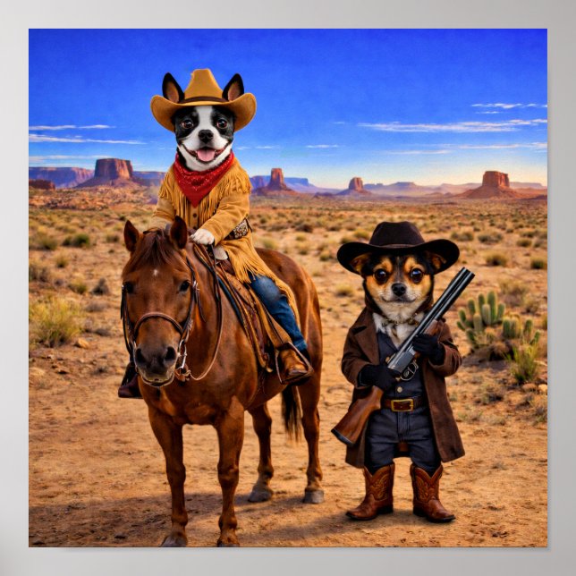 Poster "Jane & Bill" (Frente)