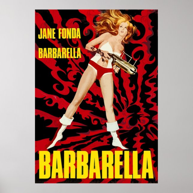 Poster Jane Fonda Barbarella (Frente)