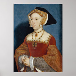 Poster Jane Seymour - Hans Holbien, o mais jovem - 1536