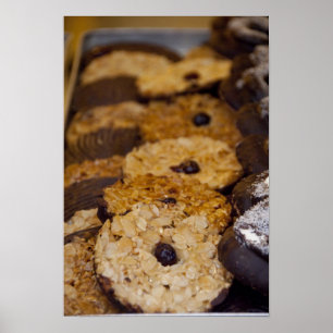 Poster Janela de compro de padaria local, Wertheim