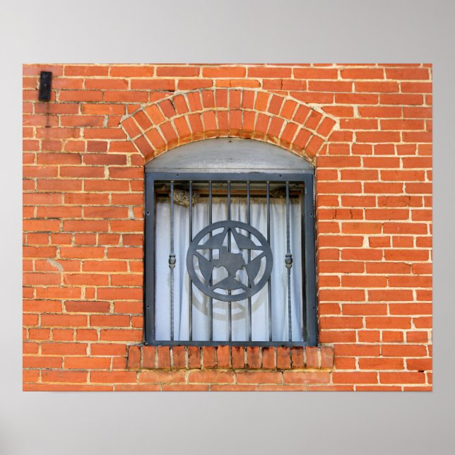 Pôster Janela do Texas Star (Frente)