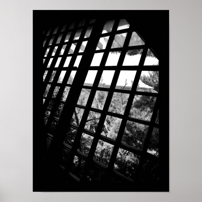 Poster Janela inclinada (Frente)