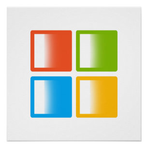 Pôster Janela Microsoft Arte