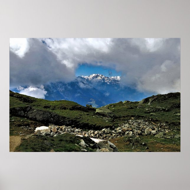 Poster Janela nas nuvens (Frente)