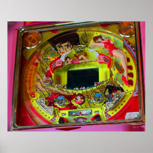 Poster Janela Pinball