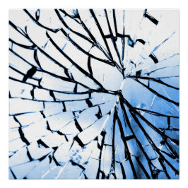 Pôster janela quebrada